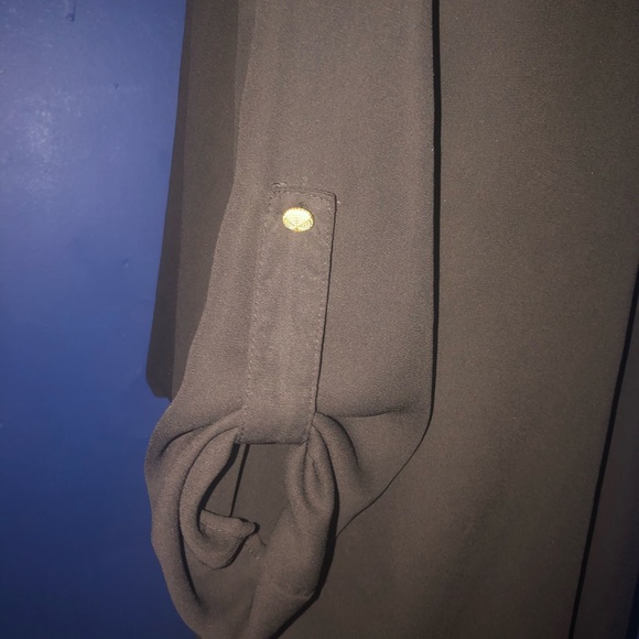 3/4 Length Semi-Sheer Dress Top - Picture 2 of 3